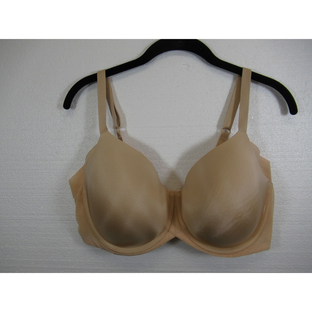 Wacoal Ultimate Side Smoothing Bra 38DDD Beige T-Shirt Underwire 853281